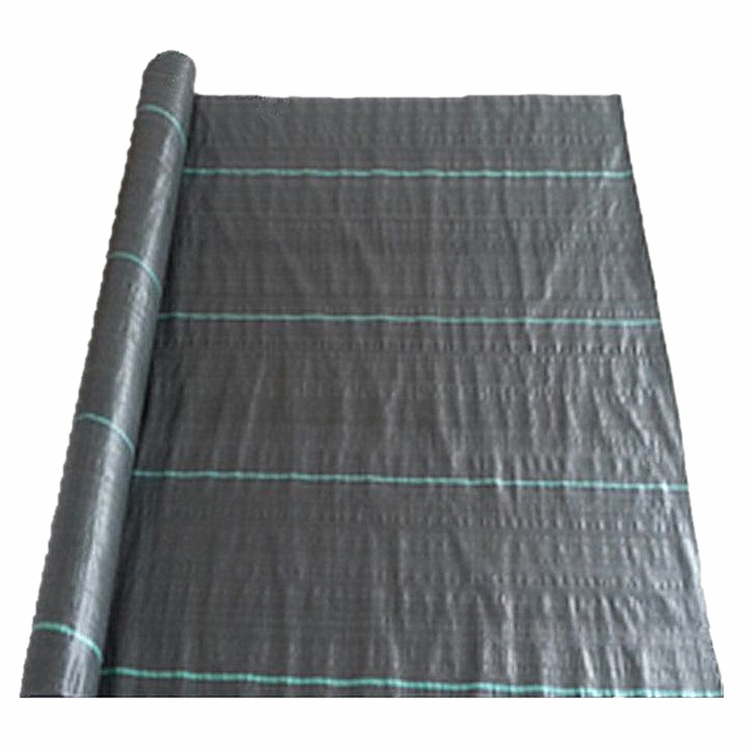 Anti-Weed Control Ground Cover Black PP Woven Weed Mat