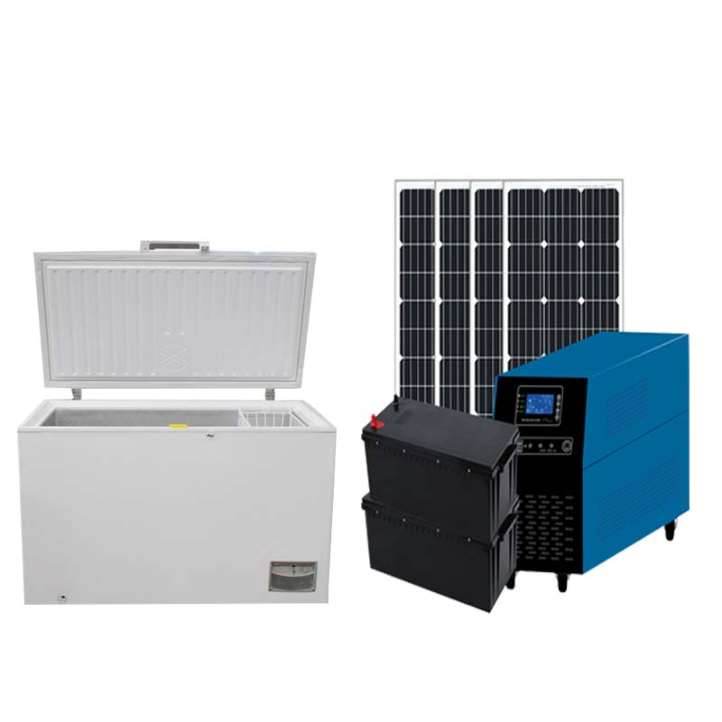 Most Popular Colorful 12V DC Solar Powered Deep Chest Freezer