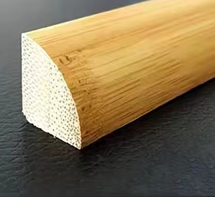 Indoor Grade - Solid Bamboo Transition Molding Pieces for Wall Panels