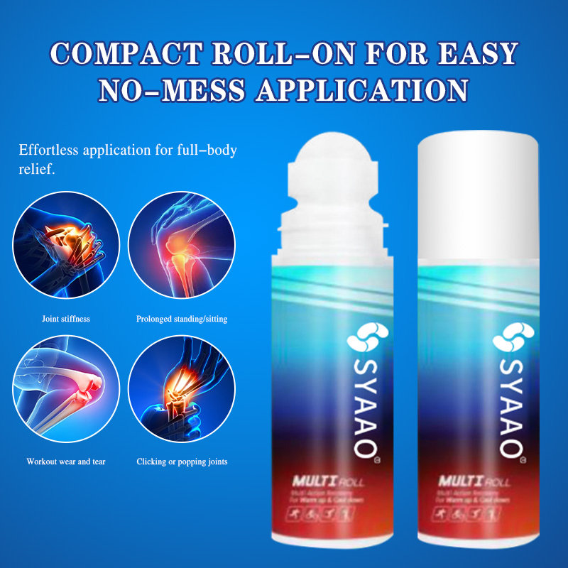 Widely Used Private Label Joint Muscle Therapy Hydrogel Pain Relief Gel Pain Relieving Roll-on for Muscle Pain Relief
