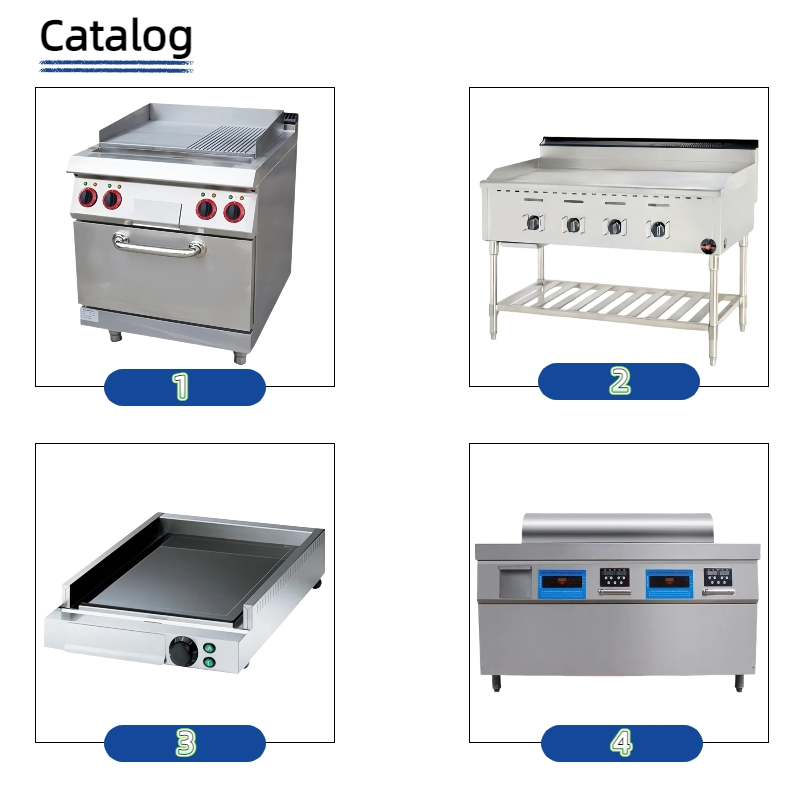 Compact Griddle Fits Small Western Cuisine Equipment Setups