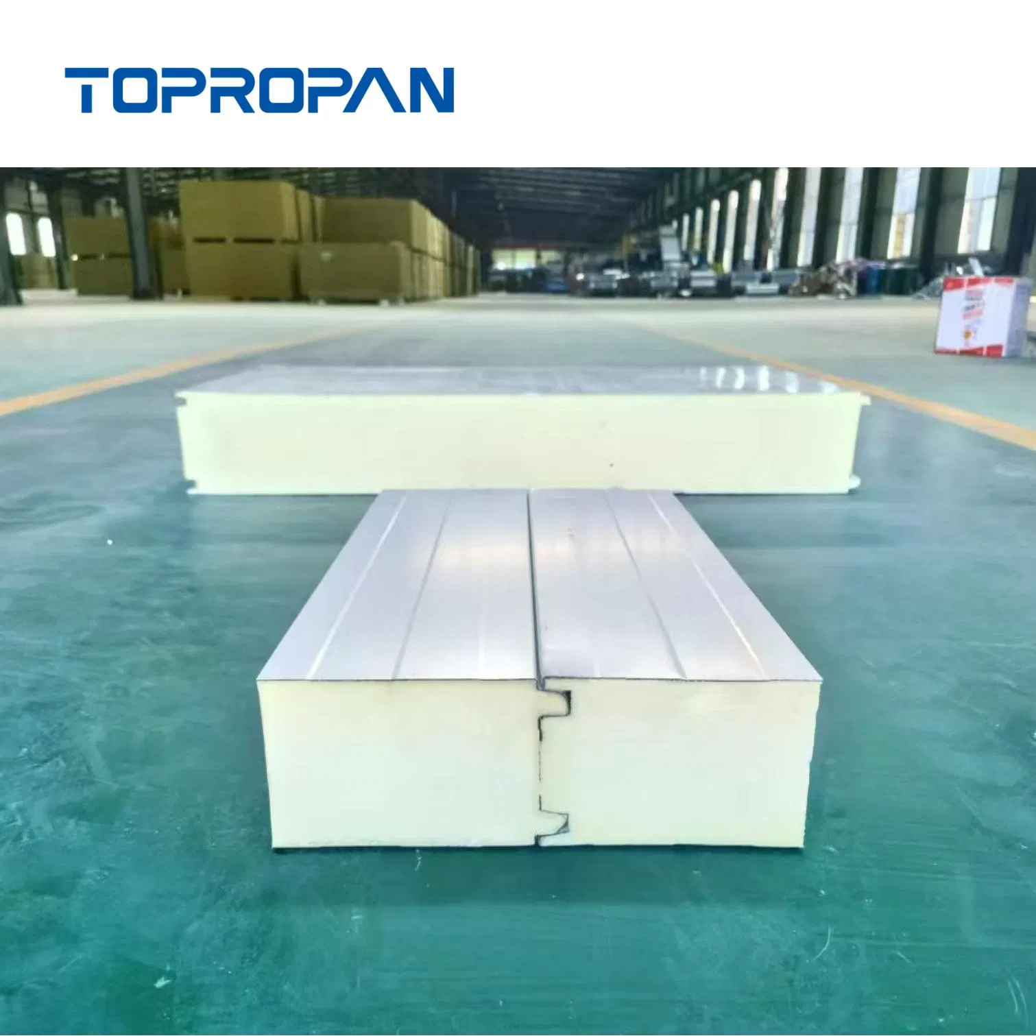 Low Cost with Good Quality Wall/Roof PU/PIR/Rockwool/Glasswool Insulated Sandwich Panels for Warehouse/Workshop