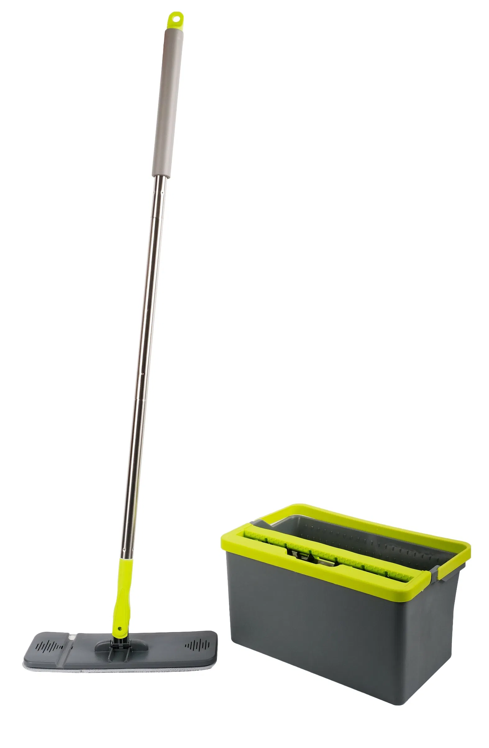 12018 Too Easy Flat Mop with Squeeze Bucket