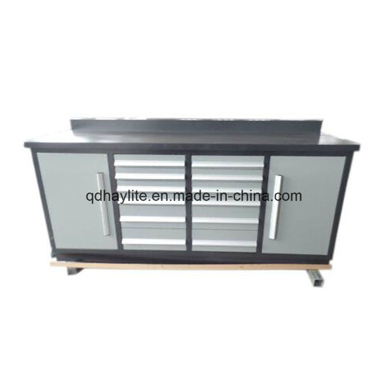 Top Quality 12 Drawers Metal Tool Garage Cabinet with 2 Doors