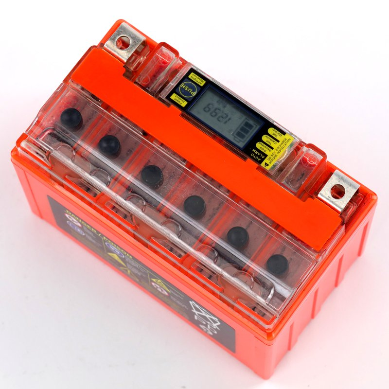 Outdo 12V 11.2Ah UTZ14S Digital Display Intelligent Motorcycle Battery