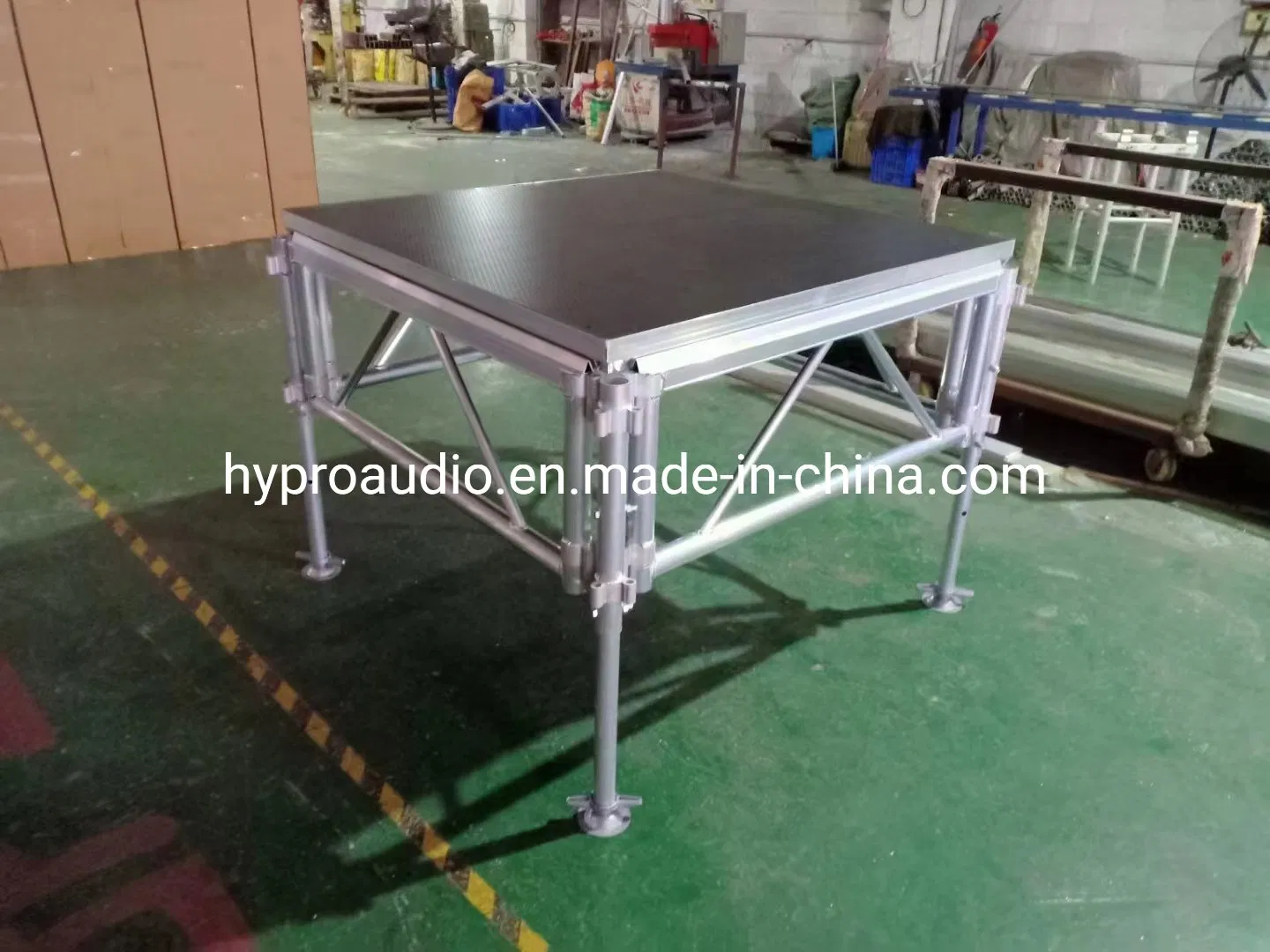 High Quality Stage Truss and Dual 15 Inch Three Way Line Array Speaker with Speaker Tower Truss