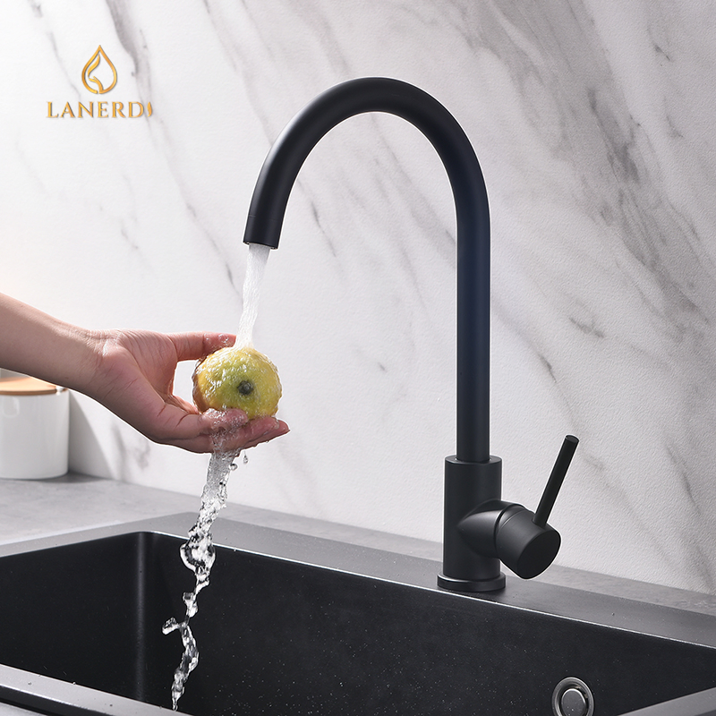 Upc Kitchen Sink Faucet Without Pullout Sprayer Torneiras De Cozinha Robinet Cuisine Griferia One Handle High Arc Stainless Steel Watermark Kitchen Mixer Faucet