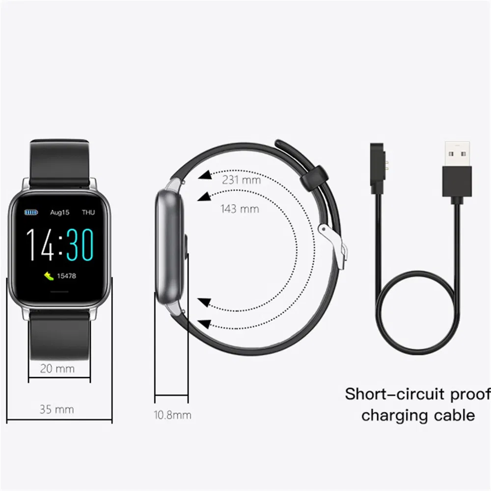 Умные часы S50 с мониторингом пульса и сна