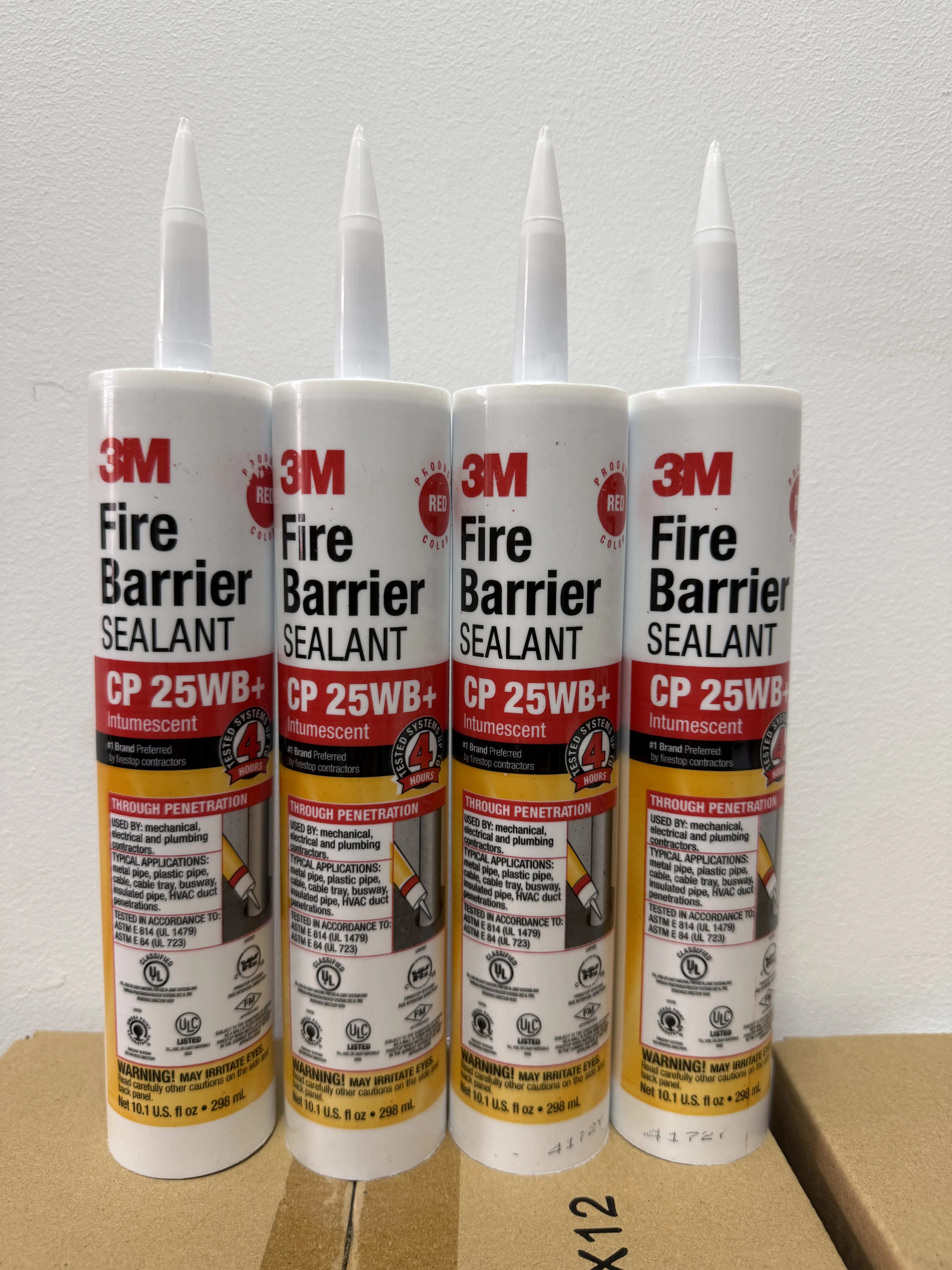 Water Activated Fire Barrier Sealant for Home Gaps
