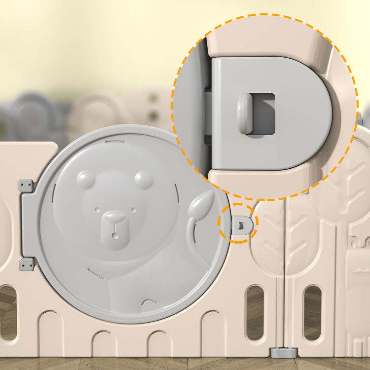 Folding Storage Colorful OEM Kindergarten Clear Children Foldable Furniture Child Fence Playard Safety Baby Gate or Children Kids Activity Baby Playpen