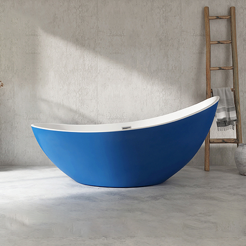 Classical Gold with Curve Bathroom Ceramic Art Basin
