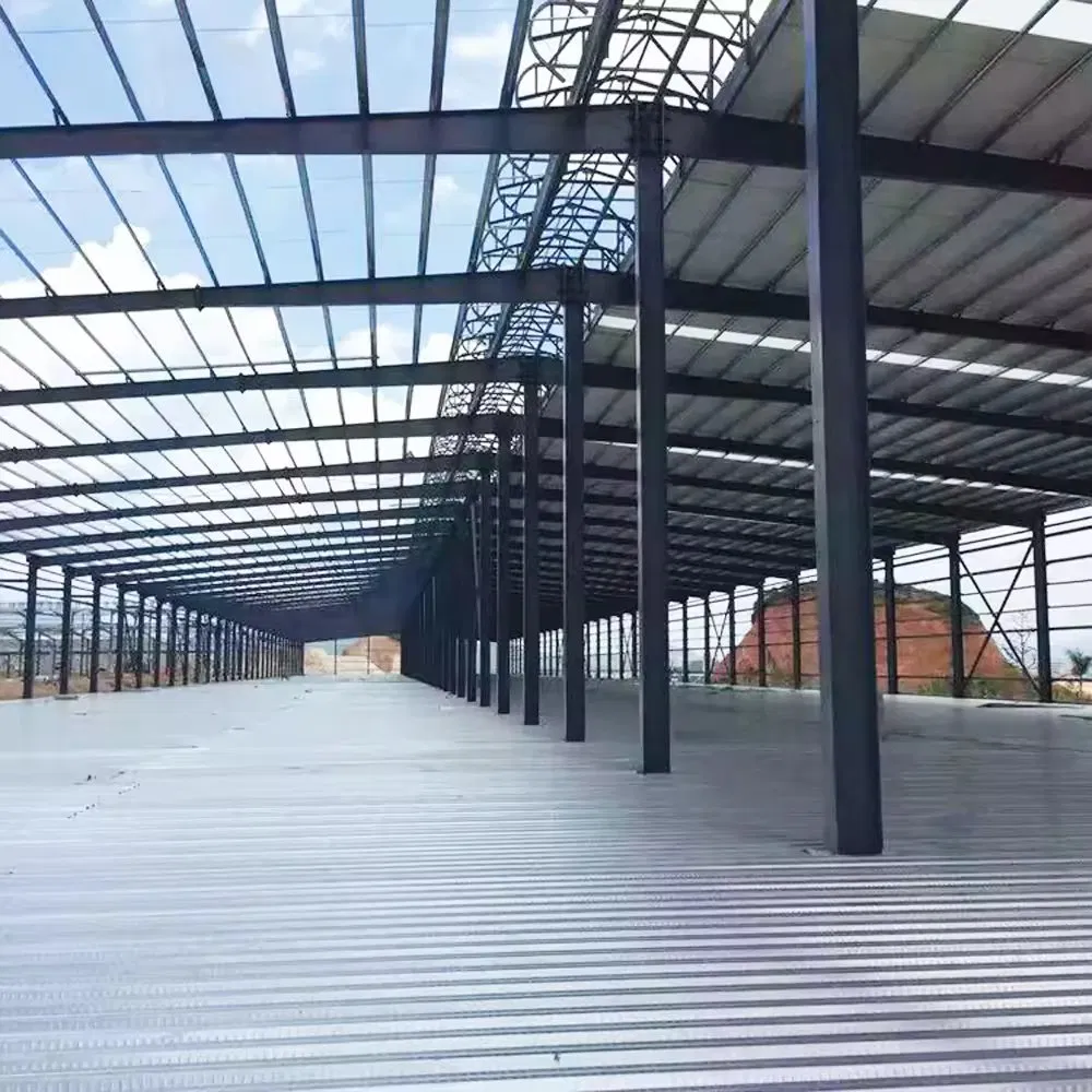 Steel Construction Prefabricated Steel Structure Warehouse Workshop Hangar Building