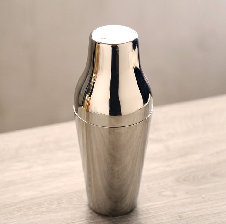 Popular Stainless Steel Bar Accessories French Parisian Cocktail Shaker