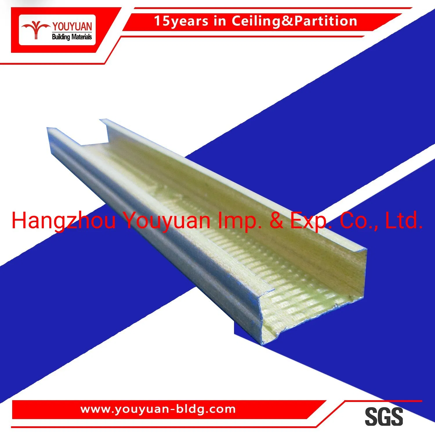 Galvanized Steel Suspension Ceiling Channel Profile