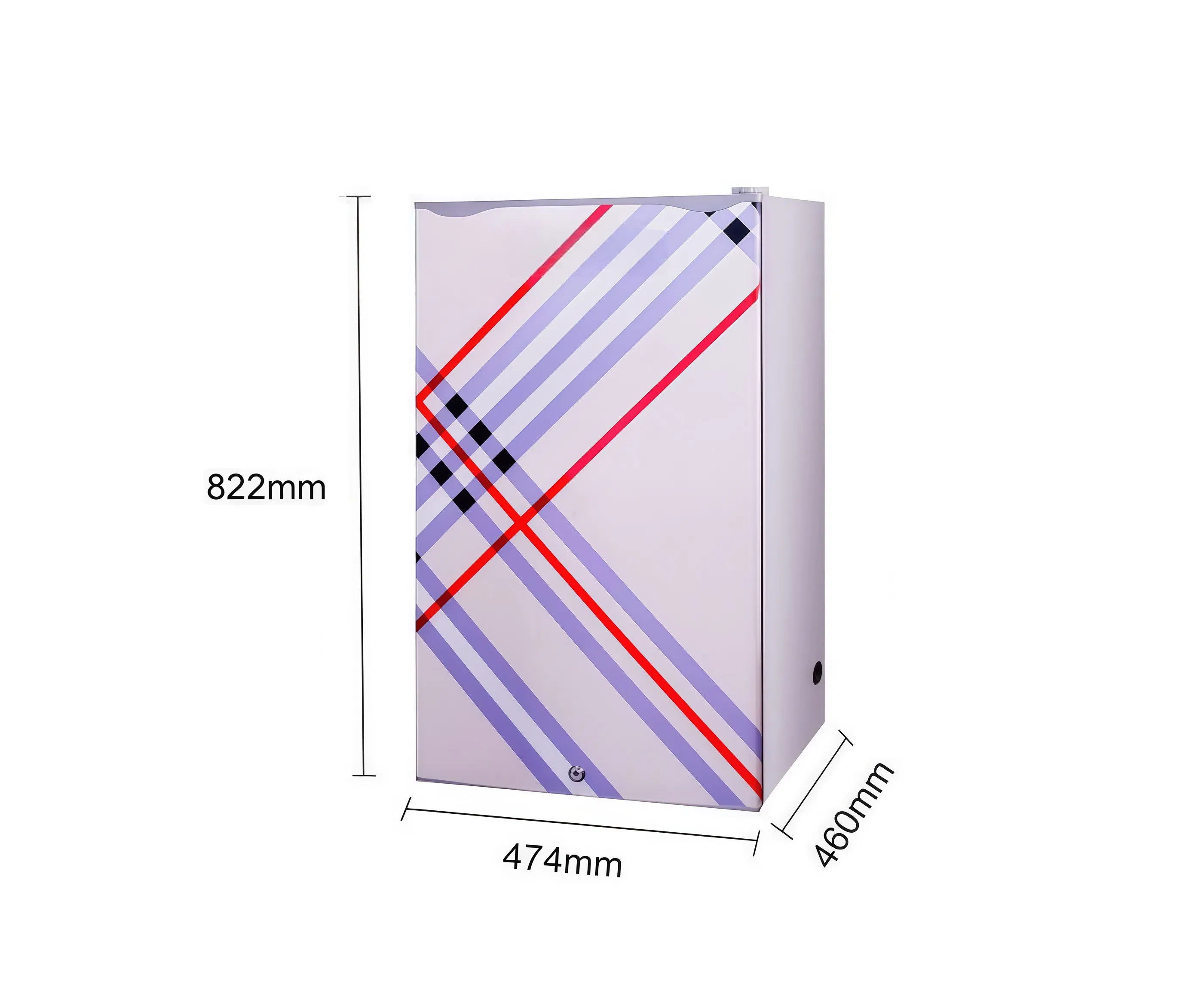 Portable Mini Small Fridge Home Appliance 90L DC 12V/24V Solar Refrigerator Fridge