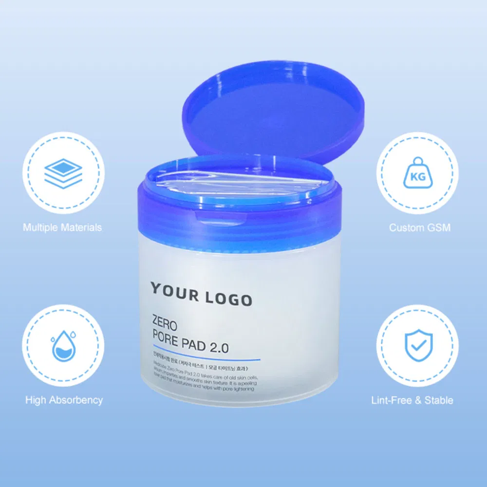 Convenient Not Easily Damaged Custom Toner Pads for Post-Workout Skincare