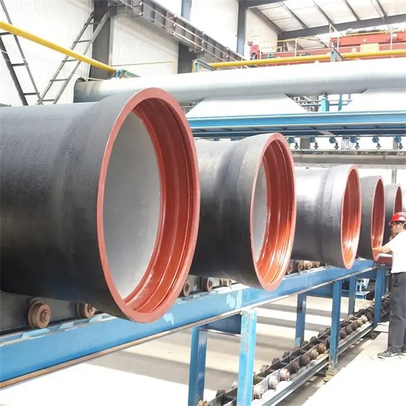 K7 Ductile Iron Pipe Cast Pipe Tube Round C40 800mm Diameter Dci Steel Pipe