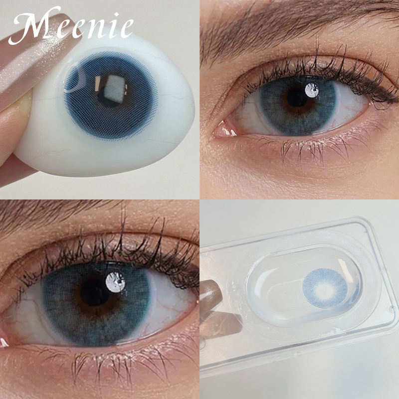 Meenie Good Quality and Cheap Price Beautiful Color Contact Lenses From Factory / Can OEM