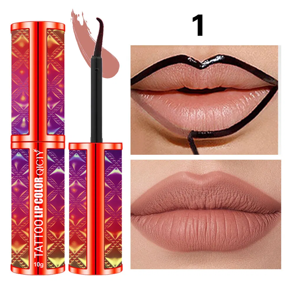 Makeup Factory 10g 4-Color Tear-off Lip Gloss Lip Liner