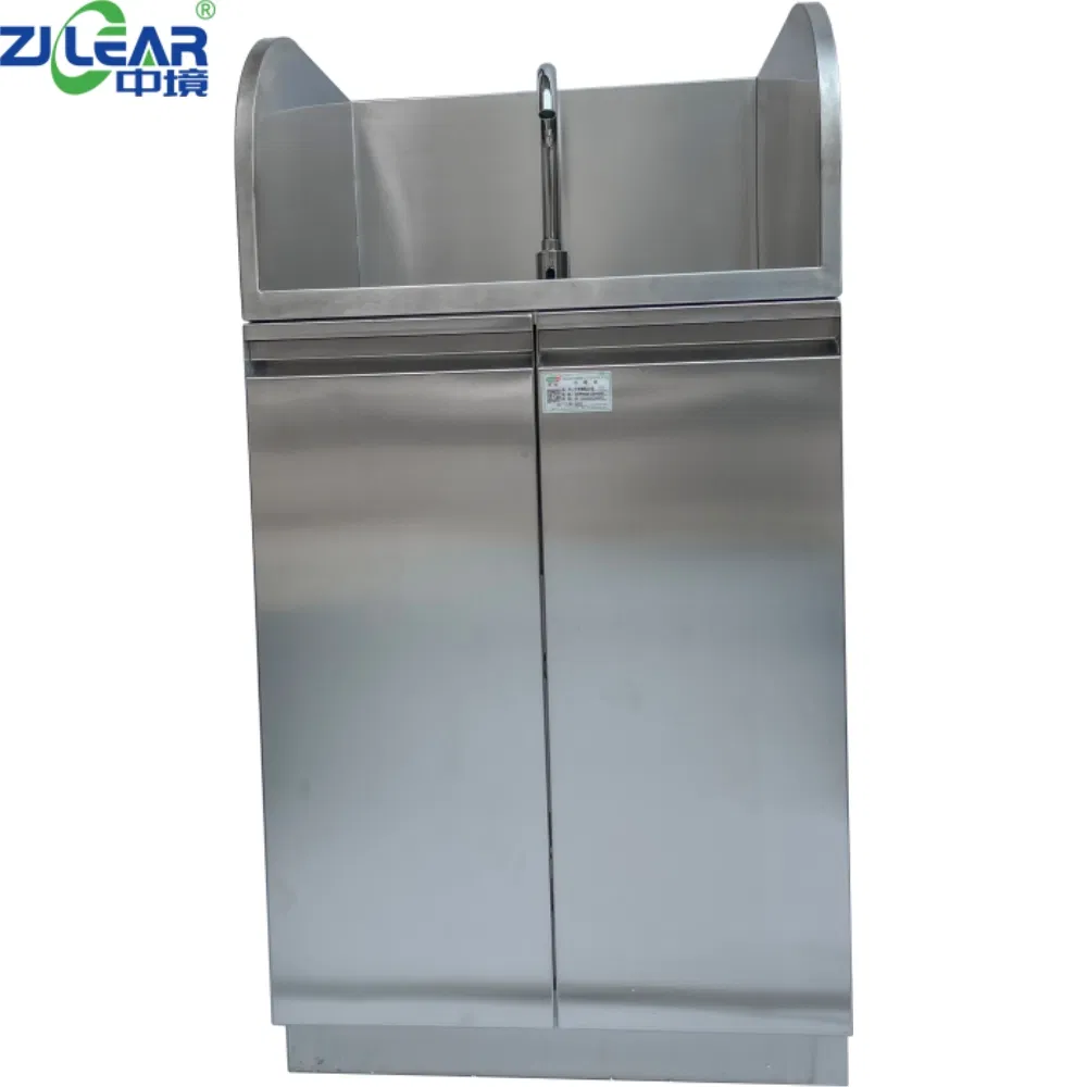 Pharmaceutical Cleanroom Used Stainless Steel Cabinet Sink in Laboratory