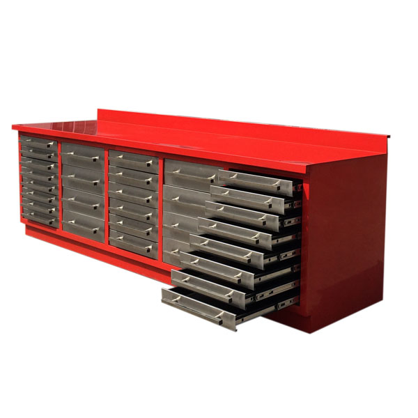 Tool Storage Garage Using Tool Cabinet