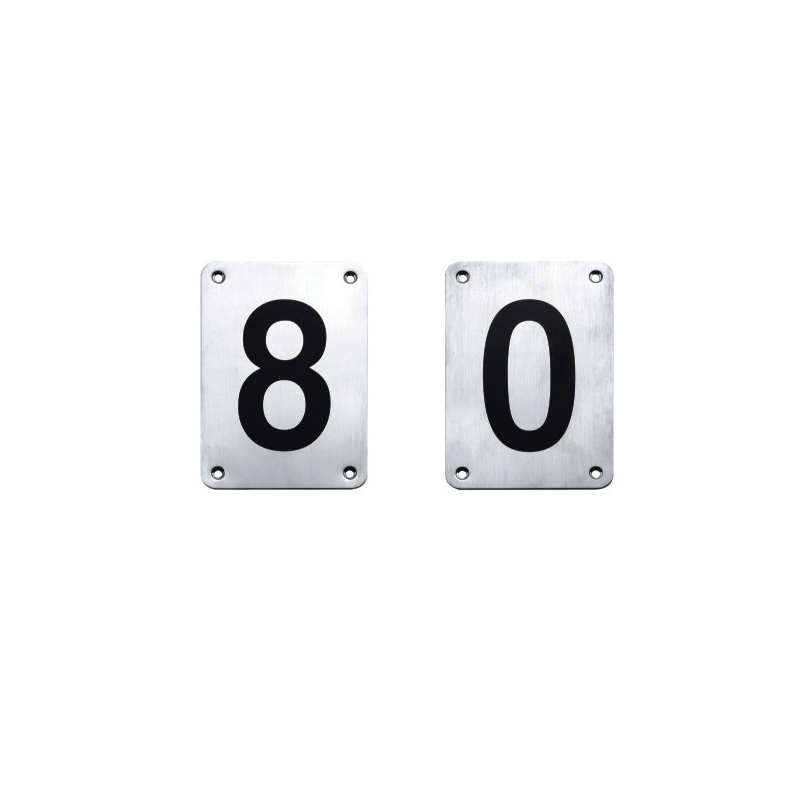Wholesale Stainless Steel Door Number Plates House Numbers