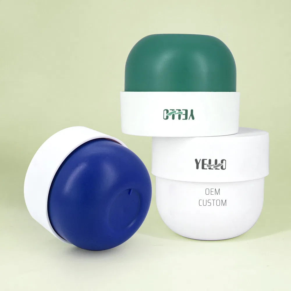 Wholesale Custom Plastic 250g 300g Round Cosmetic Container Body Butter Jars for Skincare Scrub Face Hand Eye Cream Hair Conditioner Packaging