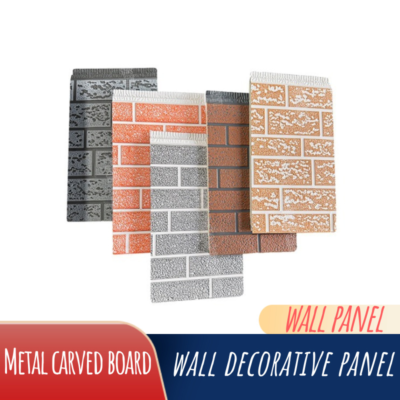 Material Wall Cladding Easy-to-Install and Customizable Metal Insulation Exterior Wall Panels