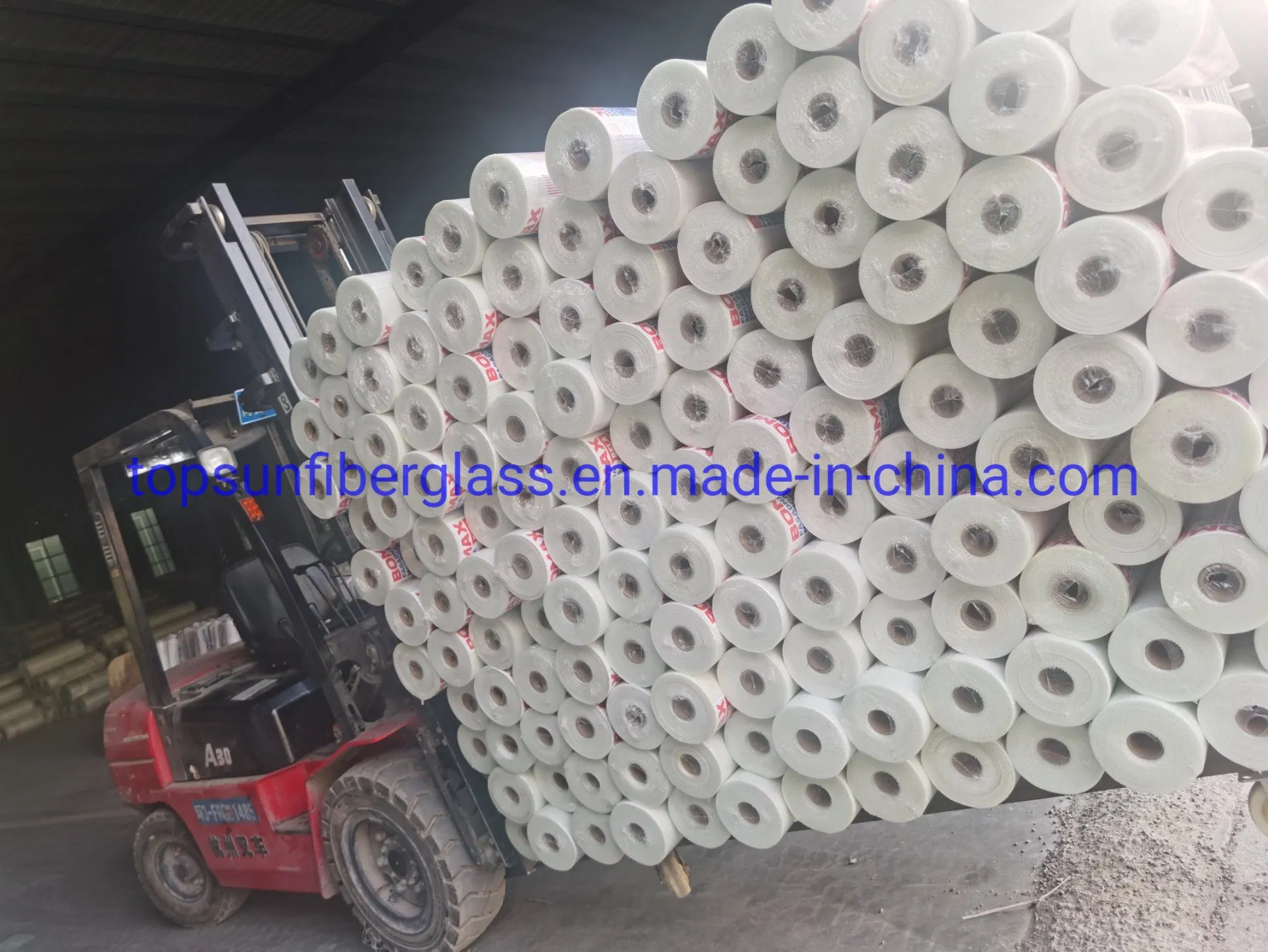 Fire Retardant & Fireproof Material Glass Rock Wool Materials 165GSM Fiberglass Mesh