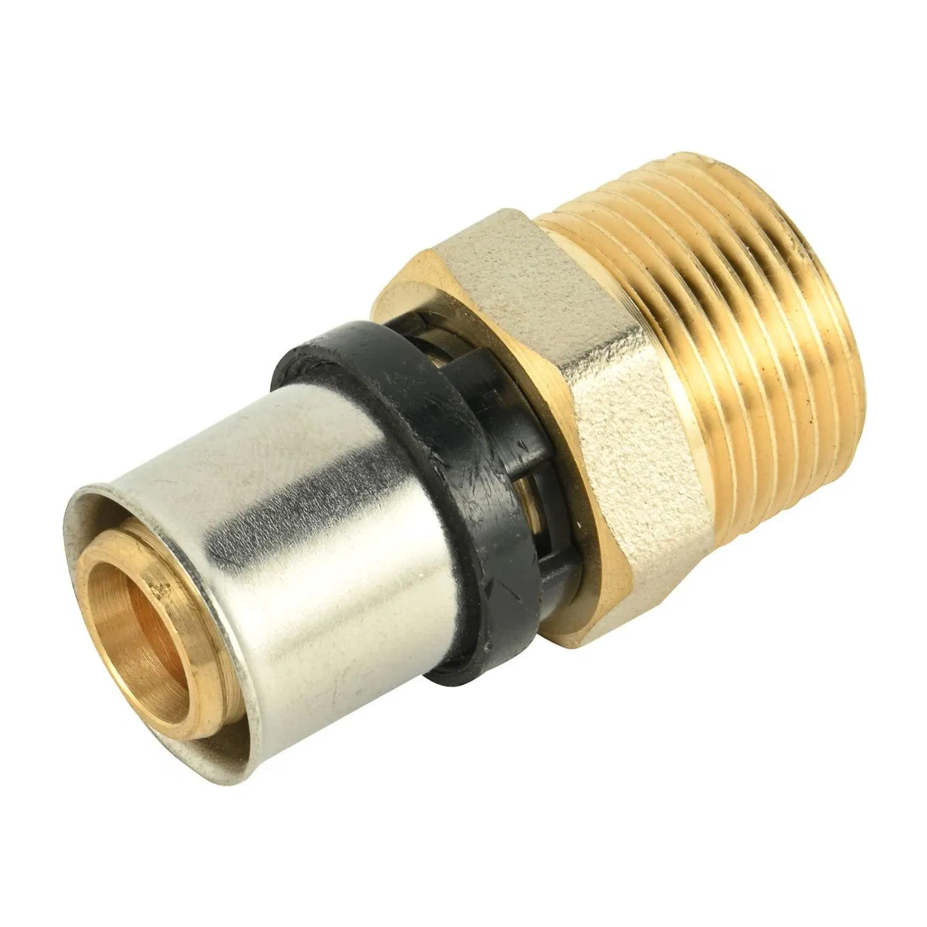 Reliable Plumbing Fittings Heating Connector Press Brass Fittings Connector for Heating Solutions