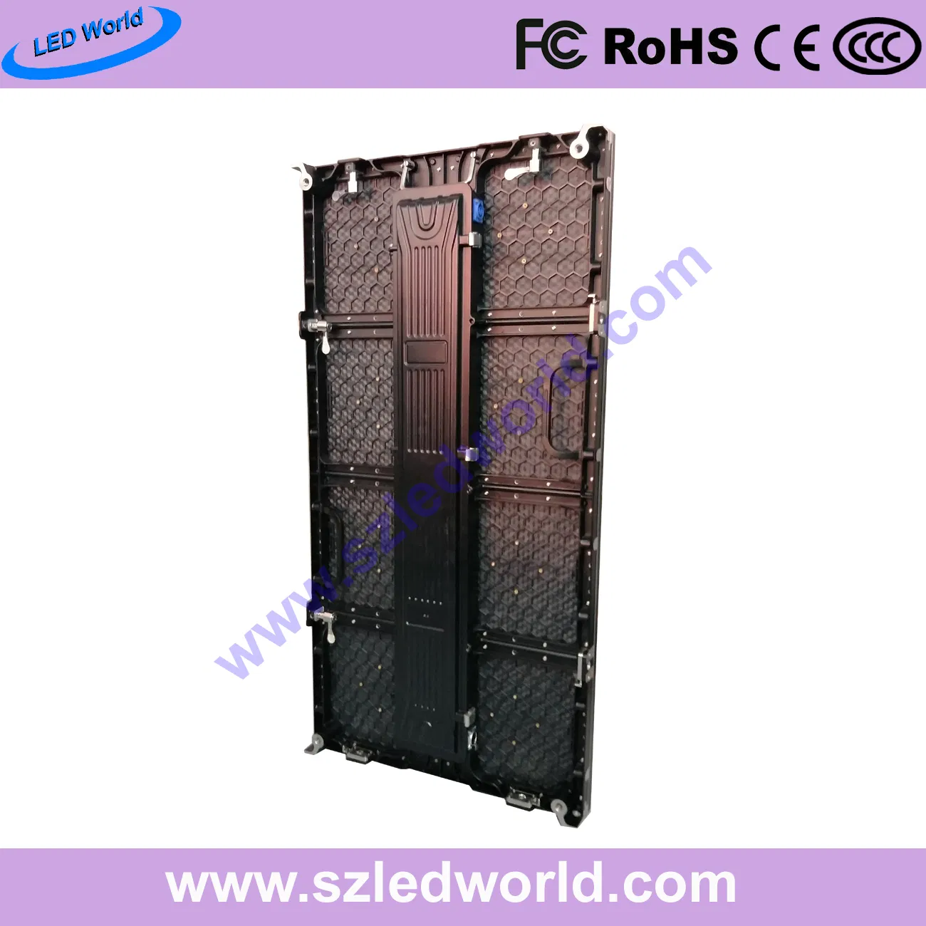 P3.91 P4.81 P5.95 P6.25 Rental Full Color Indoor / Outdoor LED Video Wall with 500X1000mm Die-Casting Cabinets