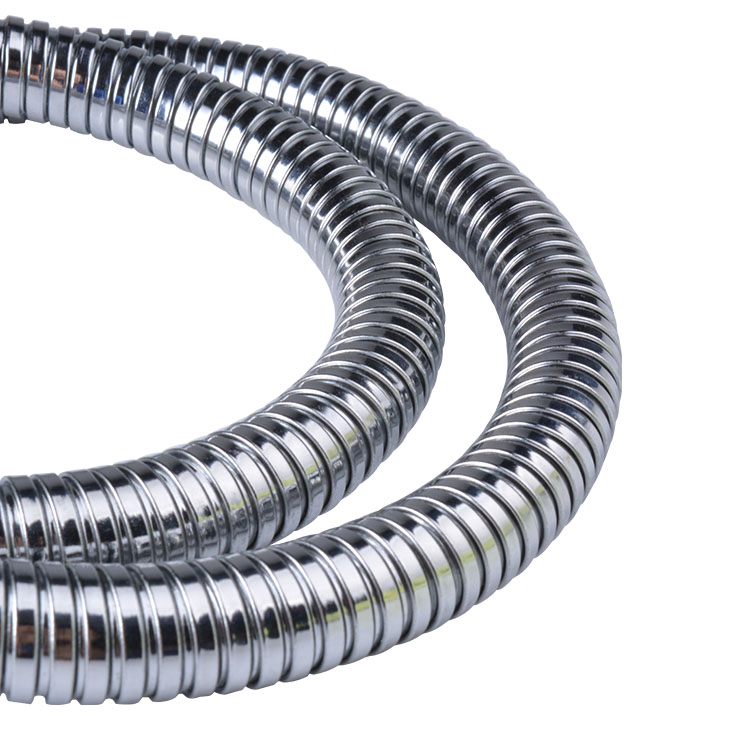 High Quality Chrome Pull-out Toilet Bathroom Stainless Steel Flexible Braided Double Lock Shower Hose Pipe