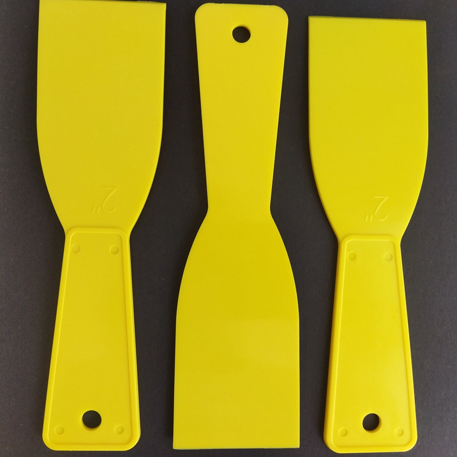 Long Plastic Paint Scraper 2"