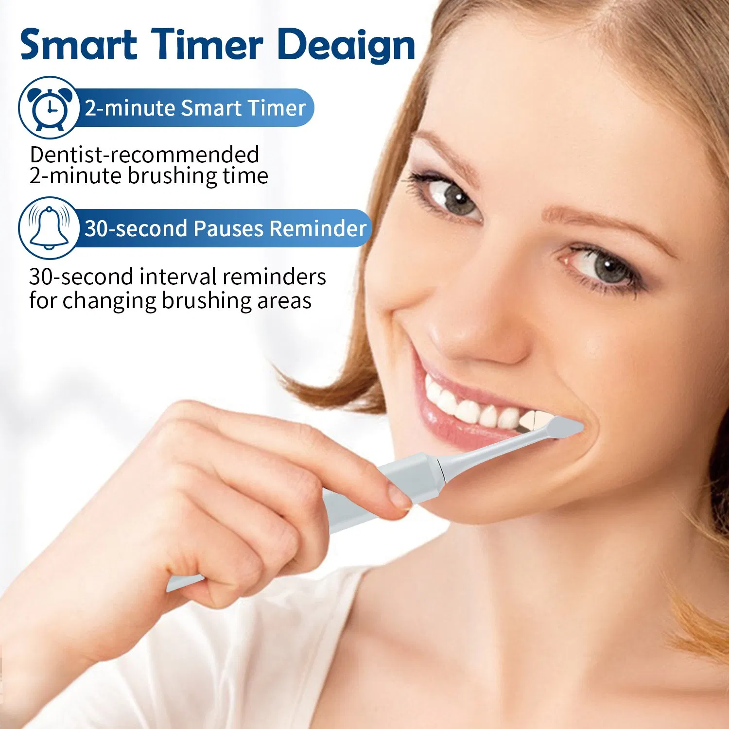 2024 Adult New Electric Toothbrush Home Use USB Power Cleansing Electric Toothbrush