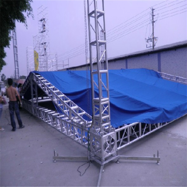 Event Roof Portable Folding Stage Spigot Lighting DJ Concert Aluminum Truss