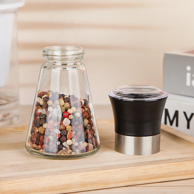 Ручная мельница для специй 180 мл, стеклянная