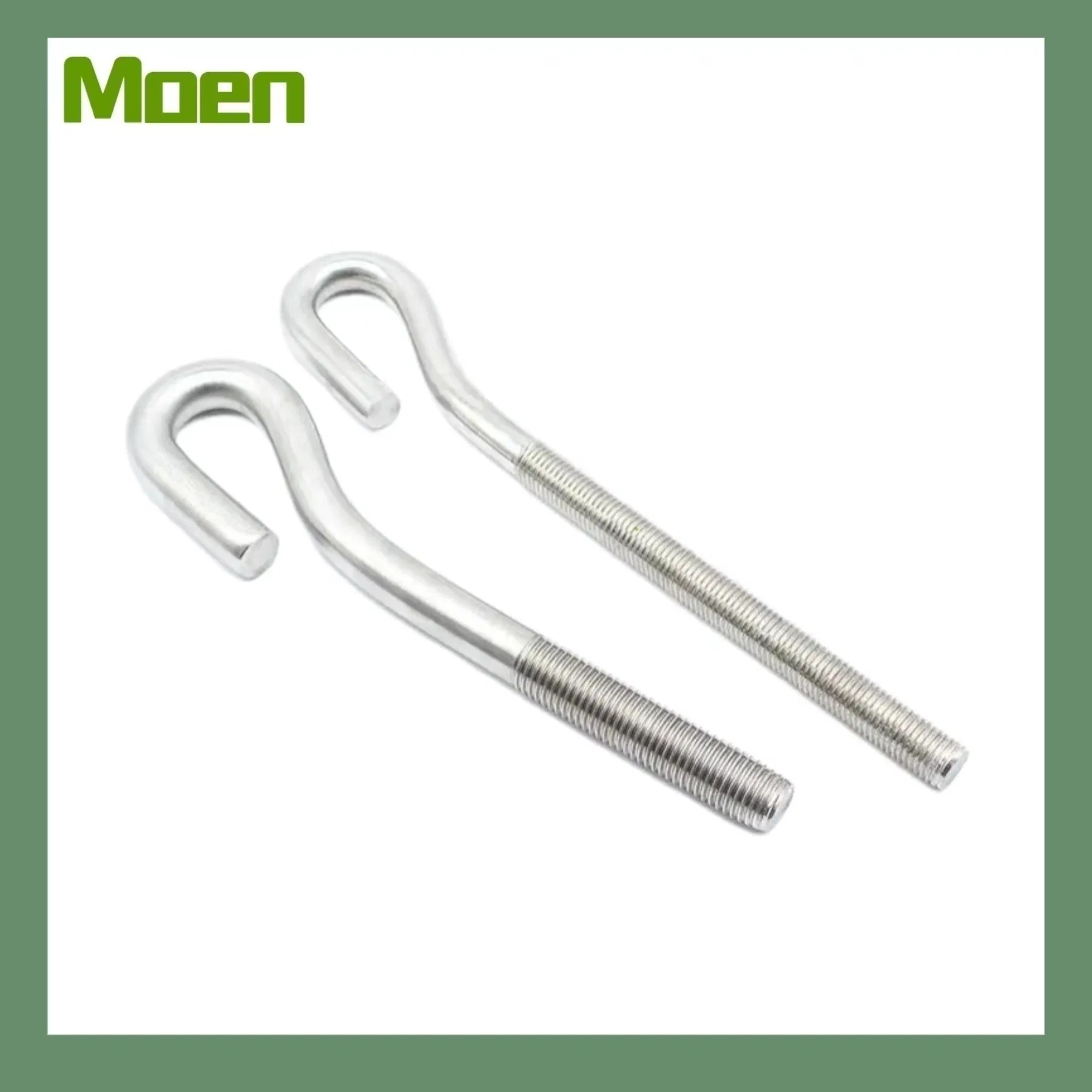 Анкерный болт J-образный оцинкованный для кровли