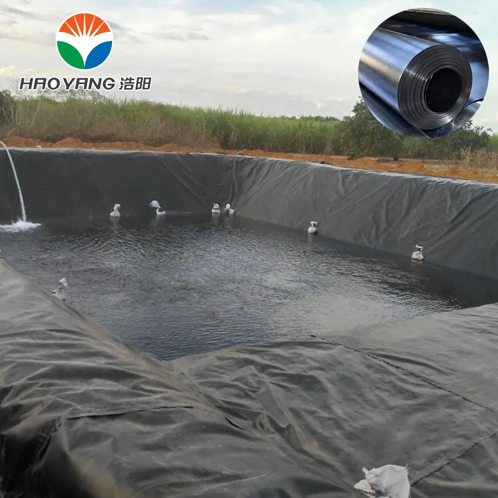0.3mm O. 5mm HDPE Geomembrane for Fishpond