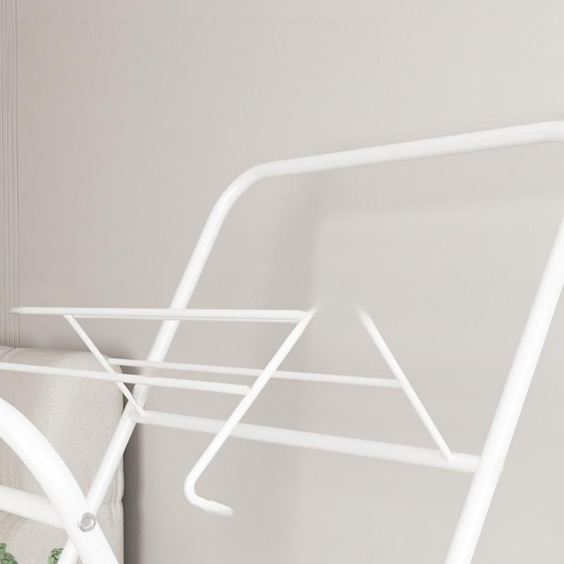 Foldable X Shape Clothes Drying Rack Floor Standing Laundry Rack for Indoor Outdoor Balcony