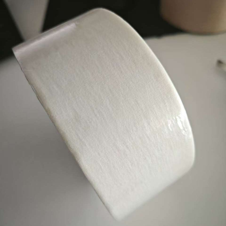 Fiber Reinforced Original White Kraft Paper Tape Kraft Packing Tape Roll