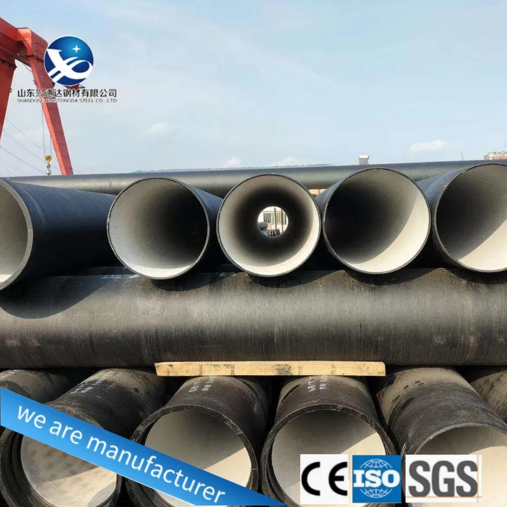 Factory Direct Low Price ISO 2531 En545 En598 K9 C40 C30 C25 Ductile Iron Water Pipe