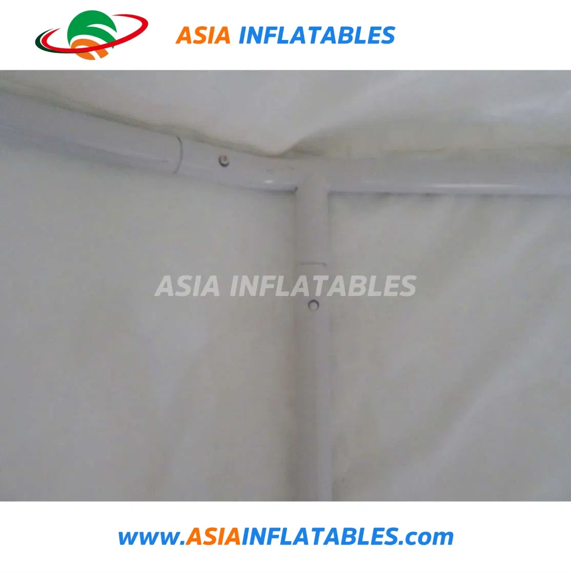 Transparent Three Rooms Inflatable Bubble Tent Hotel with Metal Frame