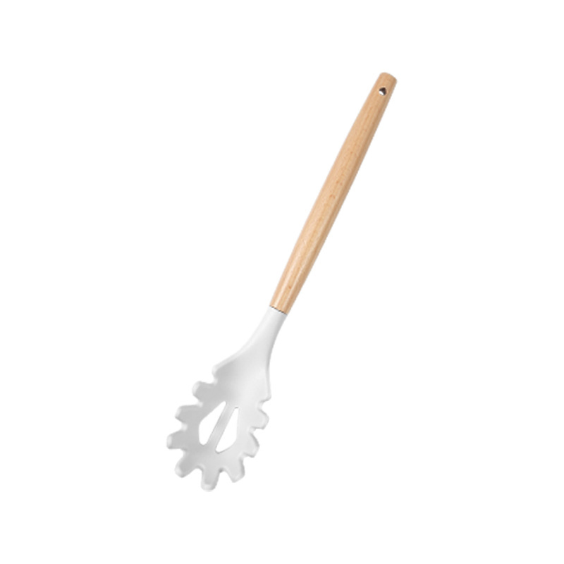 12.5 Inches Silicone Non-Stick Heat Resistant Soup Ladle Colored Kitchen Utensil
