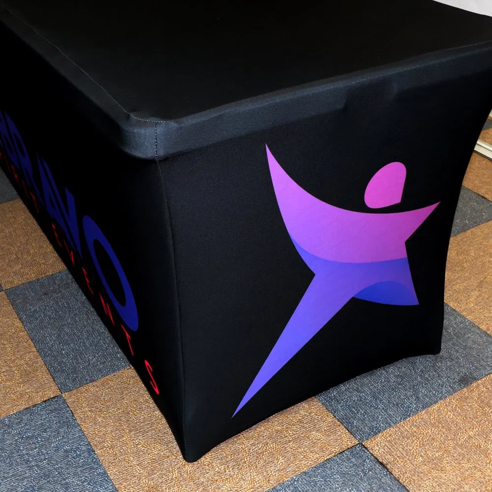 Hot Sale Outdoor Custom Digital Printing Exhibition Table Cloth