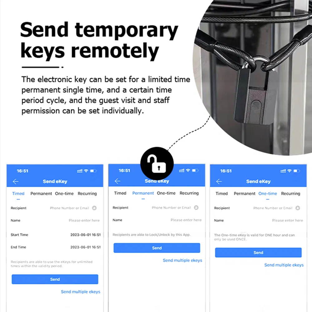 Smart Fingerprint Padlock with IP67 Waterproof Design for Ultimate Security