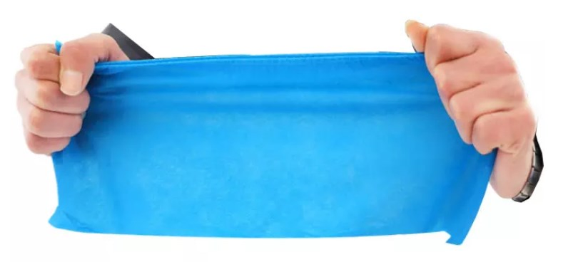 Non-Sterile Antideslizante Cubrezapato Descartables Con Blue Color 25-40GSM