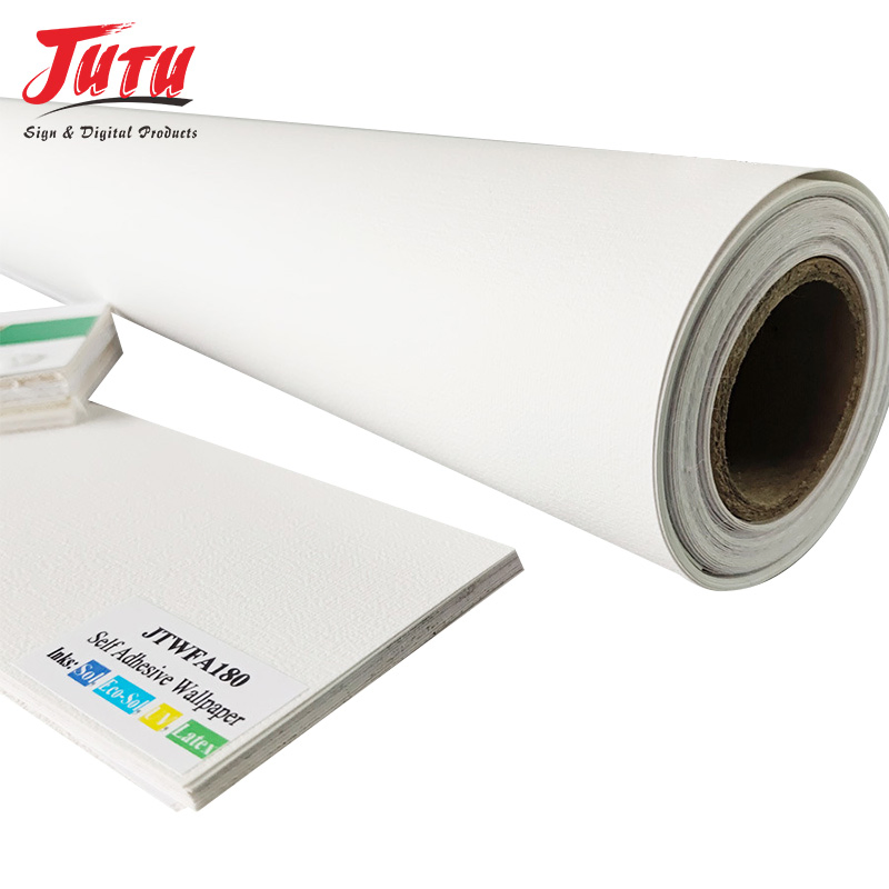 Jutu ISO9001-2000 Certificate Digital Printing Wallpaper for Home / Commercial Area Decoration