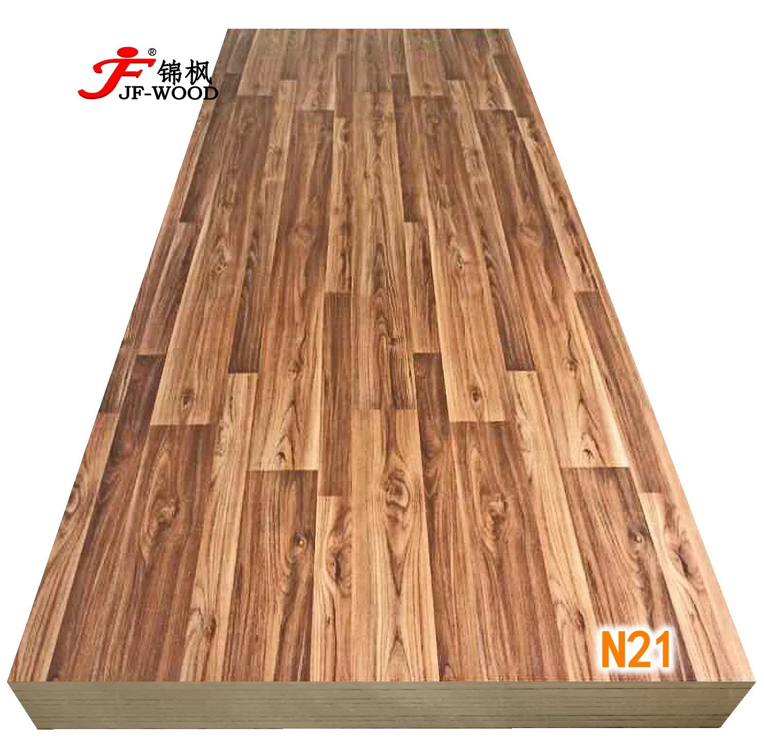 ISO 9001: 2008 Exported Standard Furniture Board Hotel Cabinet Wood Grain Melamine MDF Board