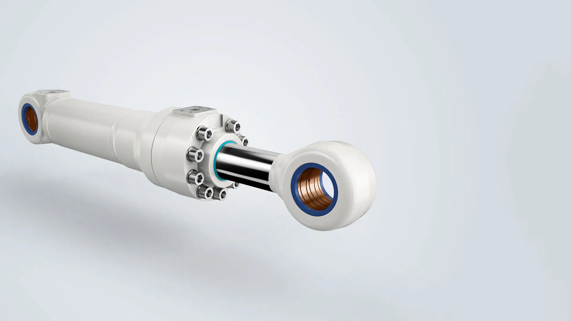 Телескопический гидроцилиндр для самосвала