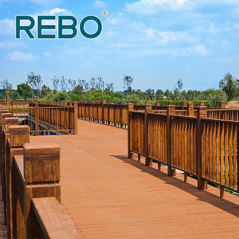 Бамбуковый декинг для террас и сада